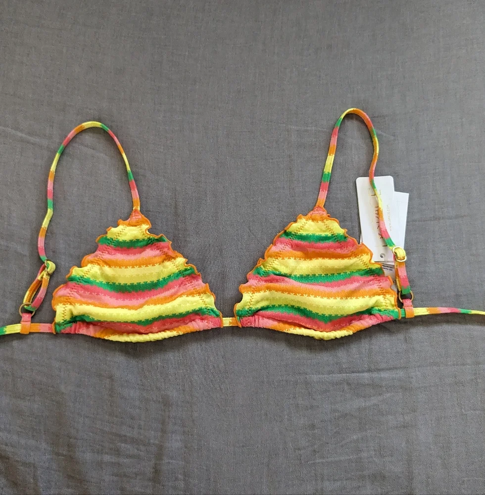 L*Space Maggie Tommy Bikini Set Under the Sun Striped